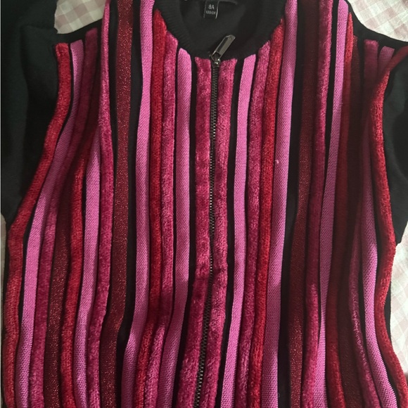 Emporio Armani Jumpsuit Set in Red Pink and Black - Picture 7 of 7